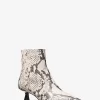 Amali Snake Embossed Boot Amali Snake Embossed Boot