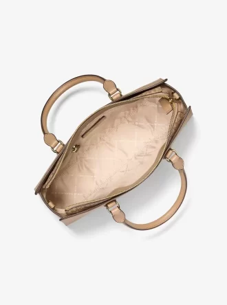 Arden Medium Top-Zip Satchel