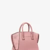Avril Small Pebbled Leather Satchel Avril Small Pebbled Leather Satchel