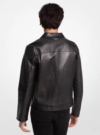 Bonded Leather Jacket
