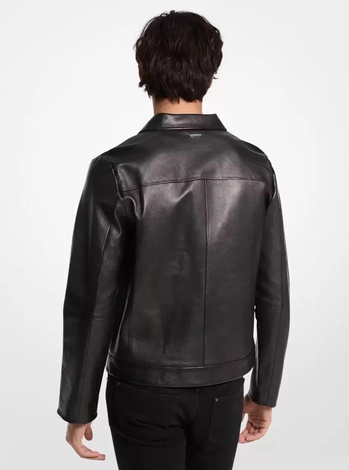 Bonded Leather Jacket