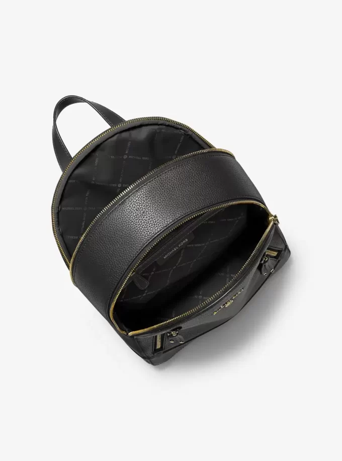 Brooklyn Medium Pebbled Leather Backpack