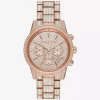 Bryant Pavé Rose Gold-Tone Watch