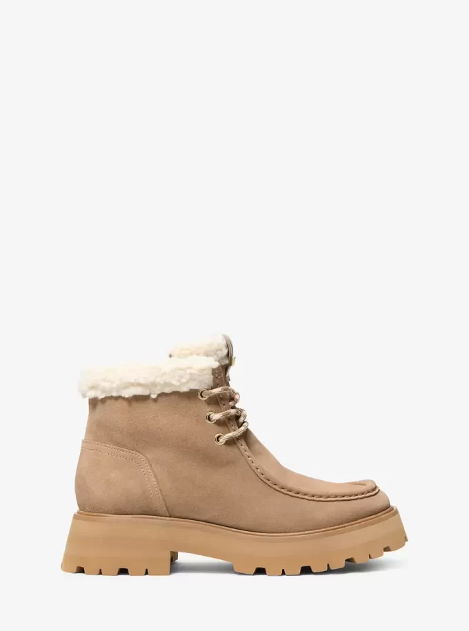 Cade Fleece-Lined Suede Ankle Boot