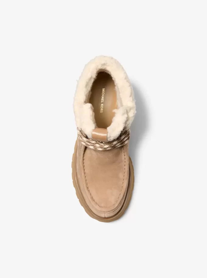 Cade Fleece-Lined Suede Ankle Boot