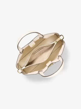 Carson Small Pebbled Leather Satchel