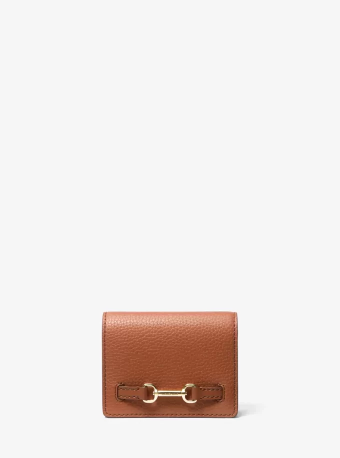 Carson Small Pebbled Leather Wallet