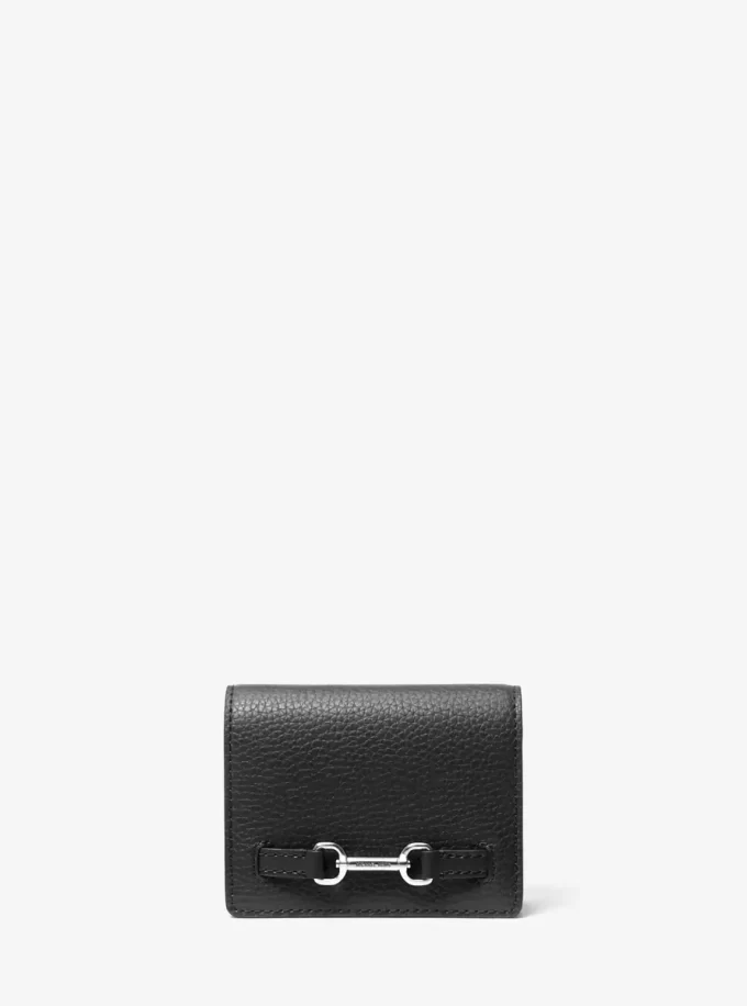 Carson Small Pebbled Leather Wallet