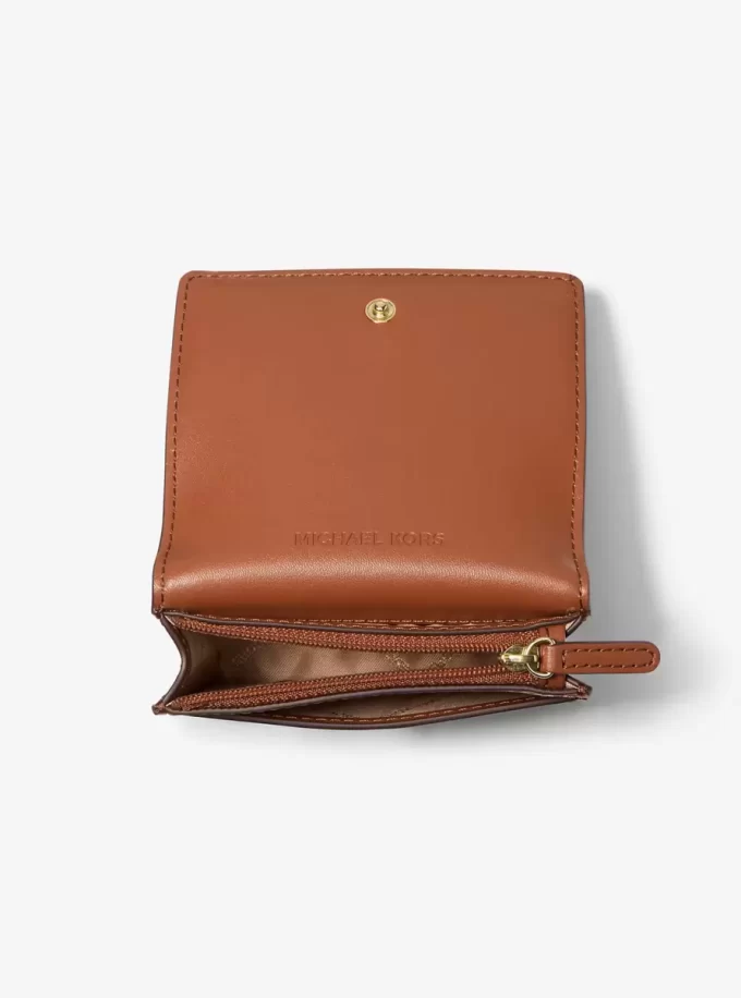 Carson Small Pebbled Leather Wallet