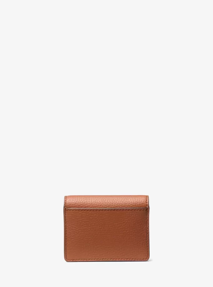 Carson Small Pebbled Leather Wallet