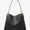 Christina Large Signature Logo Shoulder Bag