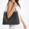 Christina Large Signature Logo Shoulder Bag
