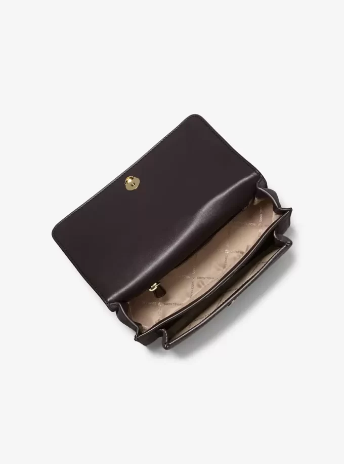 Claire Large Suede Shoulder Bag