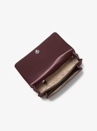 Claire Large Suede Shoulder Bag