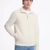 Cotton Blend Half-Zip Sweater Cotton Blend Half-Zip Sweater