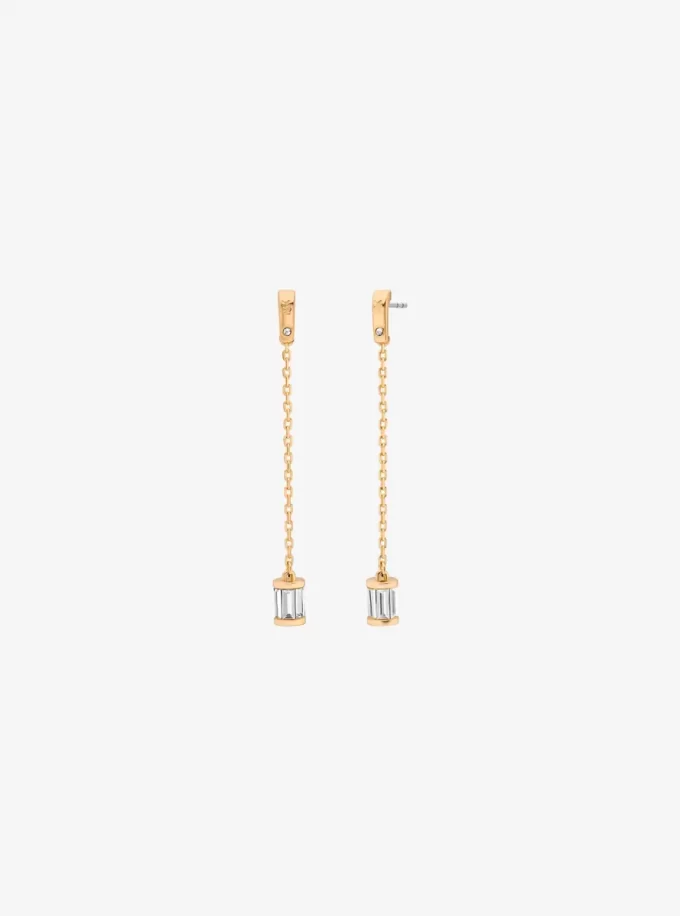 Cubic Zirconia Drop Earrings