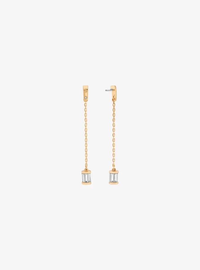 Cubic Zirconia Drop Earrings
