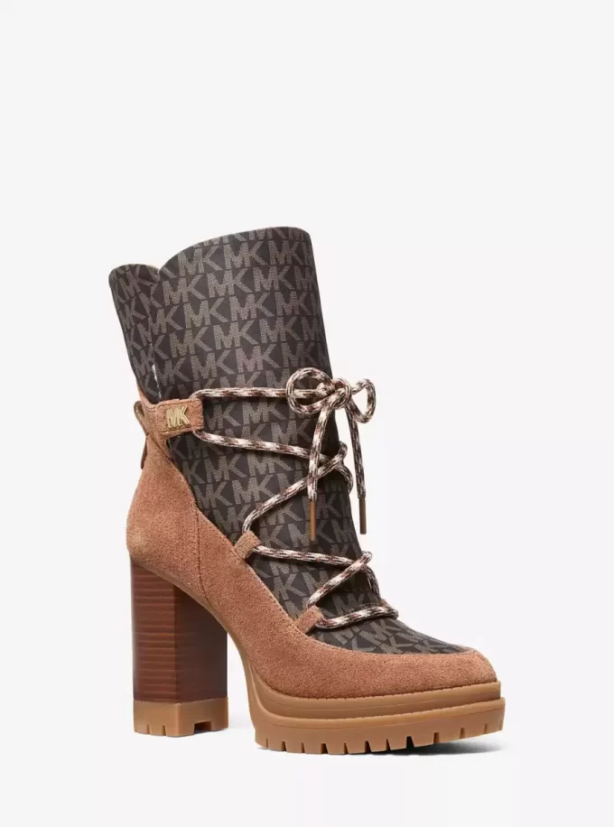 Culver Mixed-Media Platform Boot