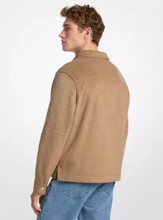 Double-Knit Flannel Jacket