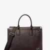 Edison Medium Scratch-Resistant Leather Briefcase