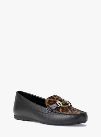 Fulton Leopard Print Calf Hair Loafer