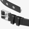 Grommeted Leather Belt