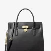 Hamilton Moderne Large Leather Satchel