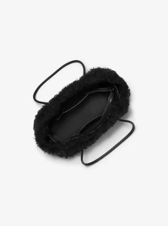 Hamilton Moderne Small Faux Shearling Satchel Hamilton Moderne Small Faux Shearling Satchel