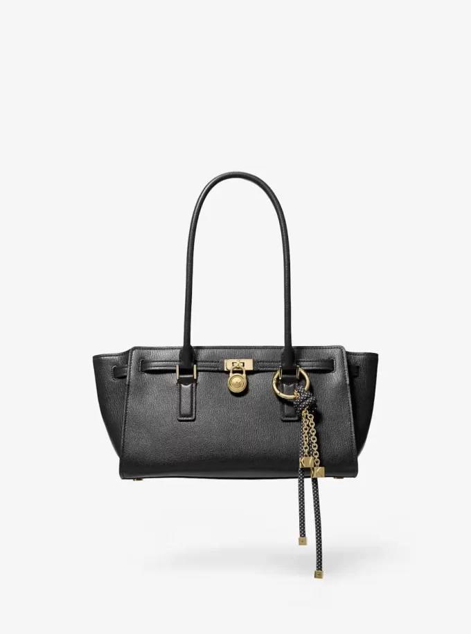 Hamilton Moderne Small Leather Satchel