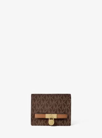 Hamilton Moderne Small Signature Logo Wallet