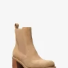 Houston Suede Block Heel Ankle Boot Houston Suede Block Heel Ankle Boot