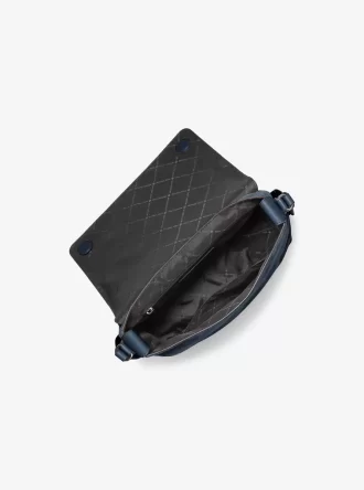 Hudson Small Suede Messenger Bag