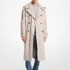 Inox Oversized Cotton Blend Trench Coat