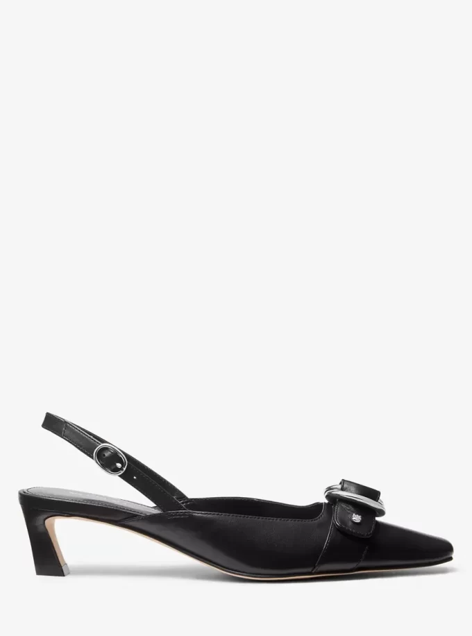 Jaden Leather Slingback Pump