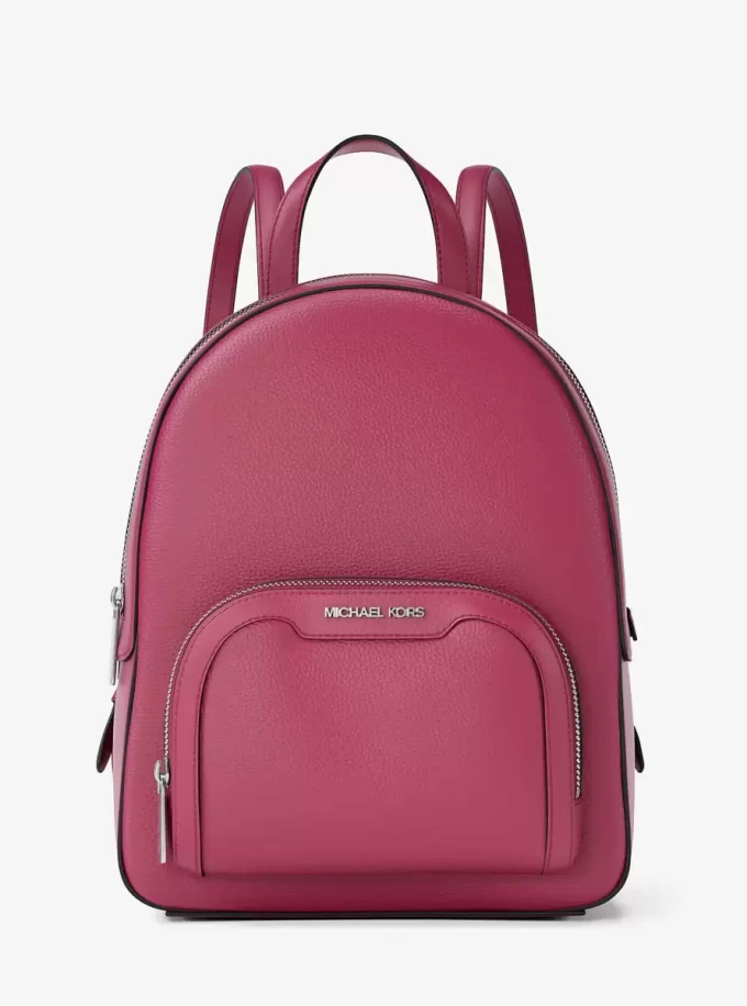 Jaycee Medium Pebbled Leather Backpack