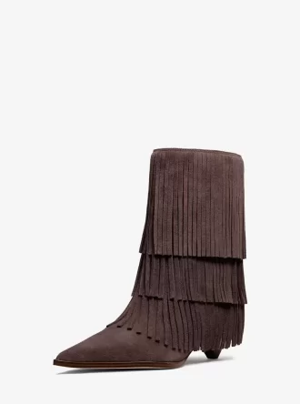 Jayla Fringed Suede Boot