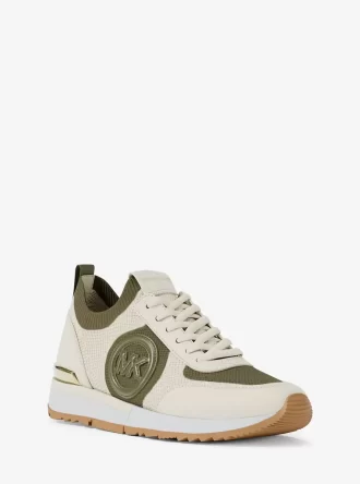 Jenkins Two-Tone Stretch Knit Trainer