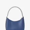 Jet Set Large Pebbled Leather Convertible Crossbody Bag