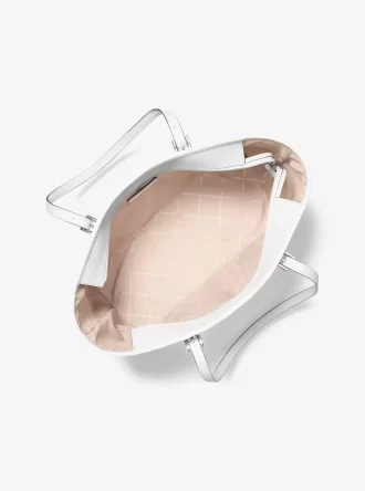 Jet Set Large Printed Signature Logo Tote Bag