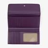 Jet Set Large Saffiano Leather Tri-Fold Wallet