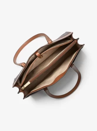 Jet Set Large Signature Logo Tote Bag