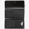 Jet Set Large Signature Logo Tri-Fold Wallet