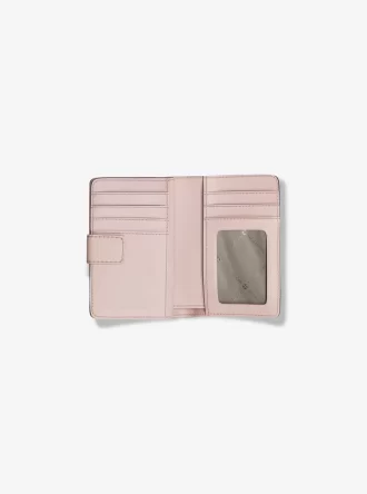 Jet Set Medium Signature Logo Bi-Fold Wallet