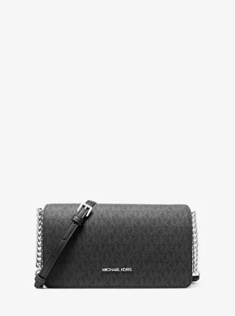 Jet Set Medium Signature Logo Crossbody Bag