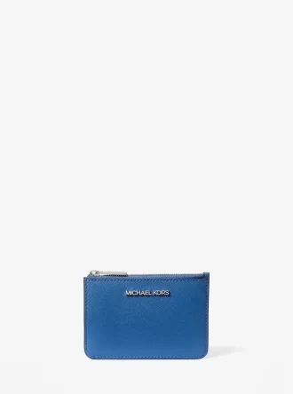 Jet Set Saffiano Leather Coin Purse