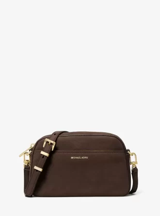Jet Set Small Nubuck Camera Crossbody Bag