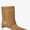 Kasia Leather Buckle Boot