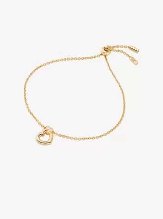 Knotted Heart Bracelet
