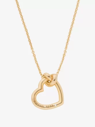 Knotted Heart Necklace