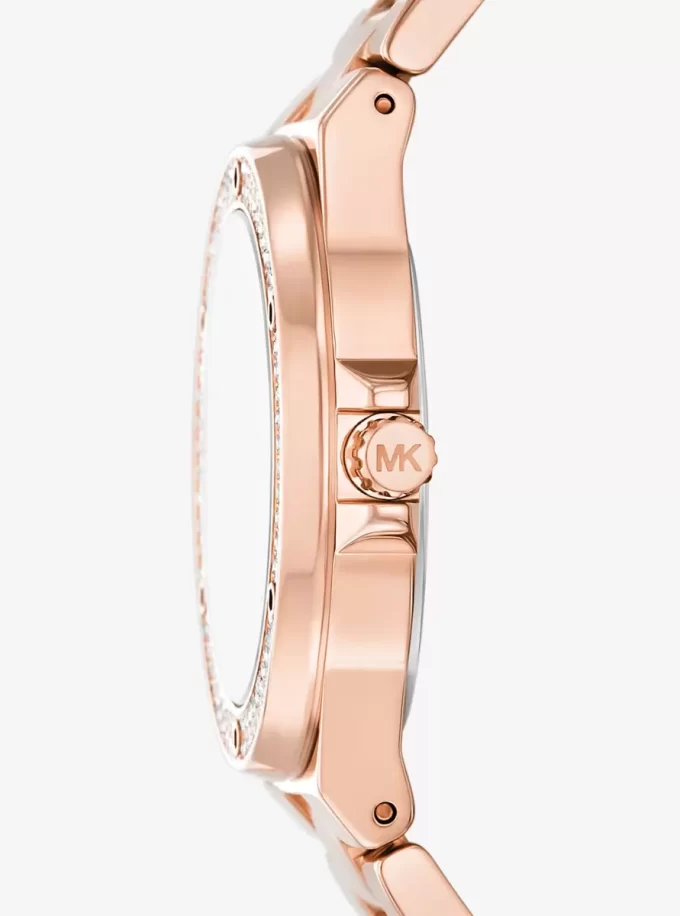 Lennox Pavé Rose Gold-Tone Watch Lennox Pavé Rose Gold-Tone Watch
